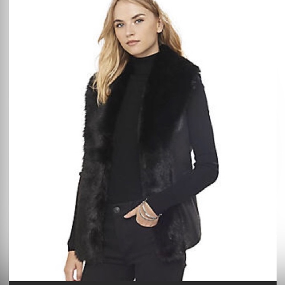 Faux Suede Vest